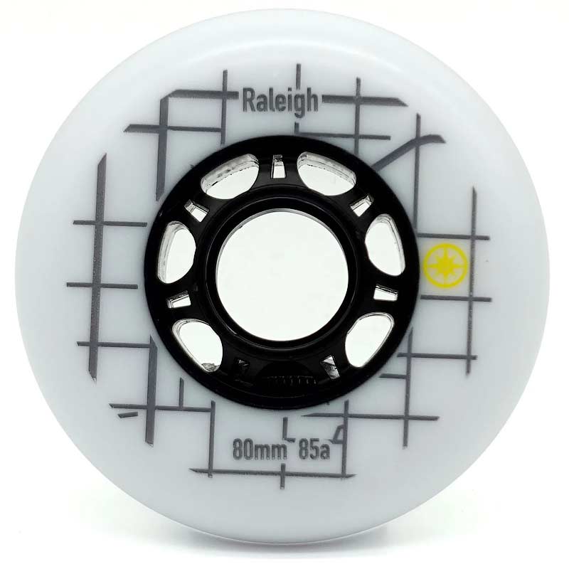 Compass Raleigh 80mm 85a White (8-Pack)