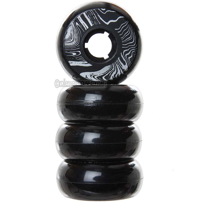 Dead Black/Silver 58mm 88a (4-Pack)