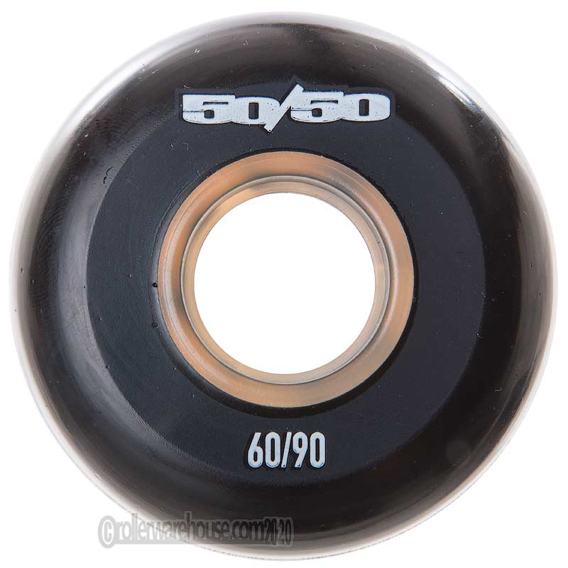 50/50 60mm 90a Black (4-Pack)