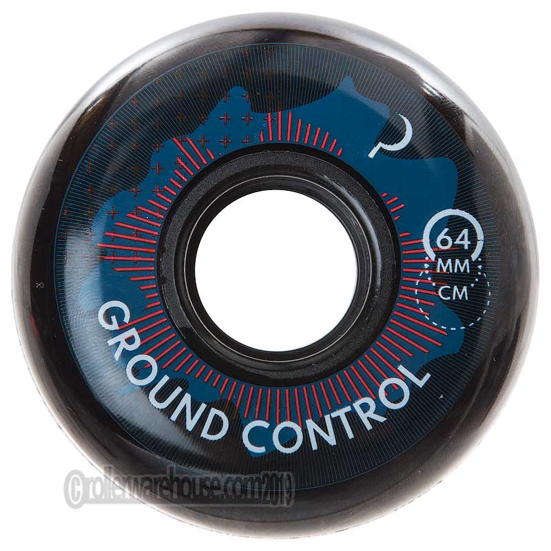 Ground Control 64mm 90a CM Turbulence Black (4-Pack)