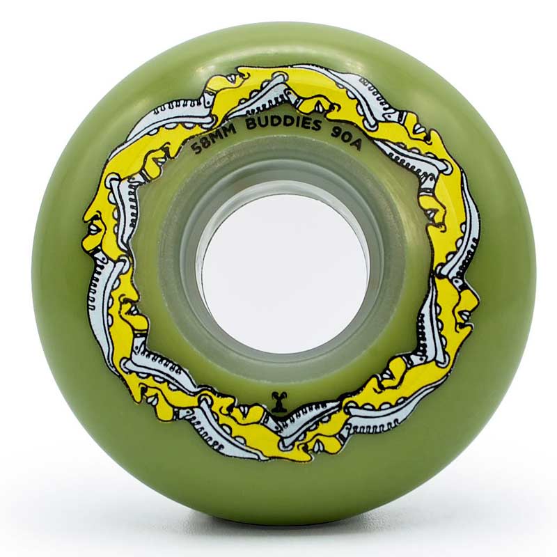 Mushroom Blading Buddies 58mm 90a (4-Pack)