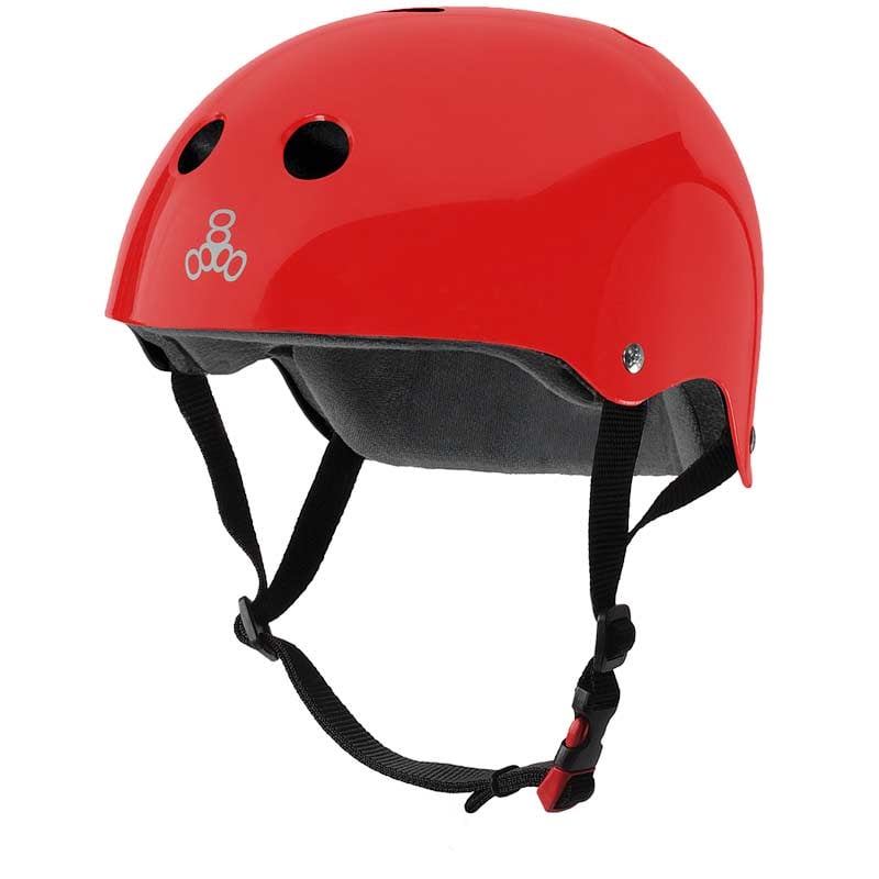 Triple 8 Certified Sweatsaver Helmet Red