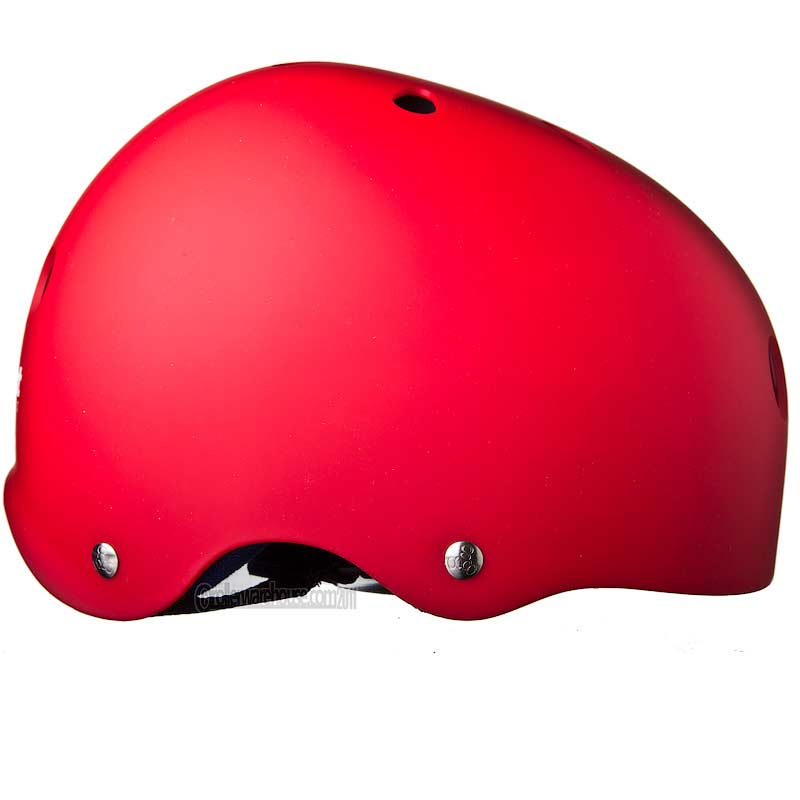 Triple 8 Red/Navy Sweatsaver Helmet