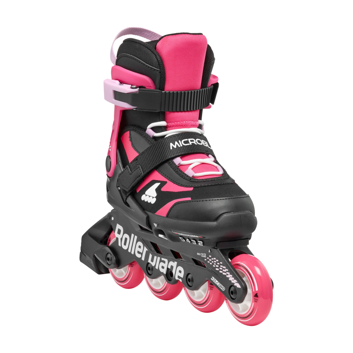 Rollerblade Microblade Junior Black/Pink Skates 2025