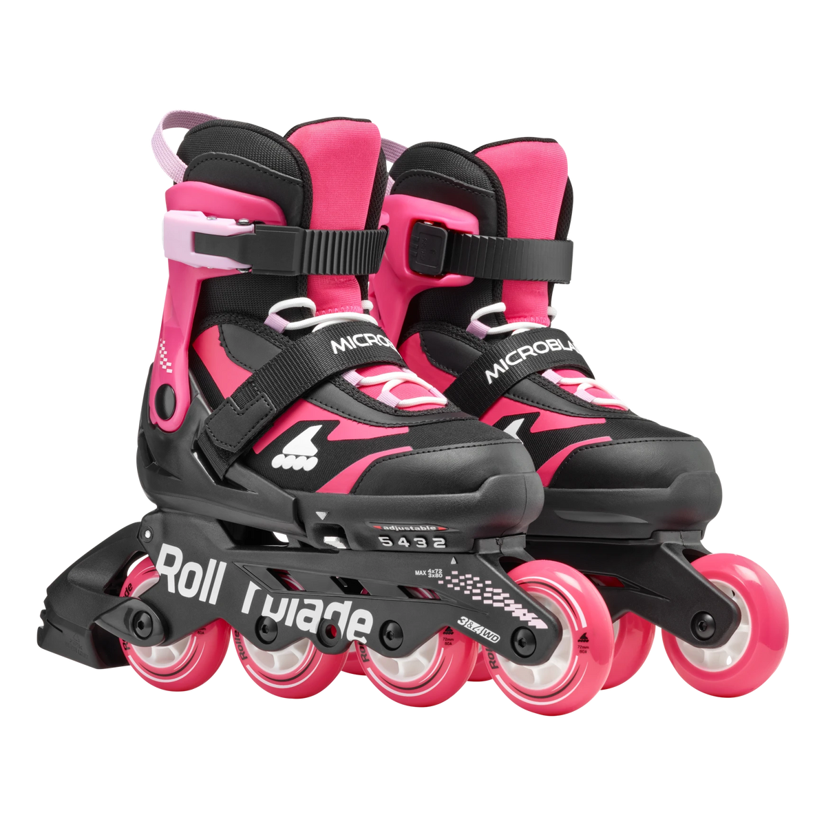 Rollerblade Microblade Junior Black/Pink Skates 2025