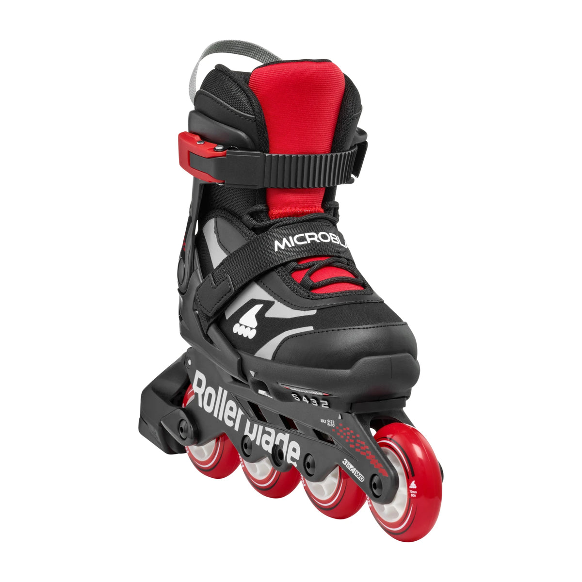 Rollerblade Microblade Junior Black/Red Skates 2025