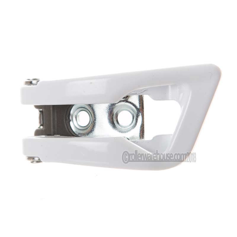 Roces Replacement Aluminum Buckle White