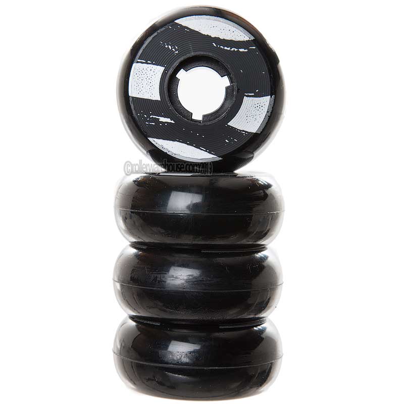 Dead Black/Silver 58mm 92a (4-Pack)