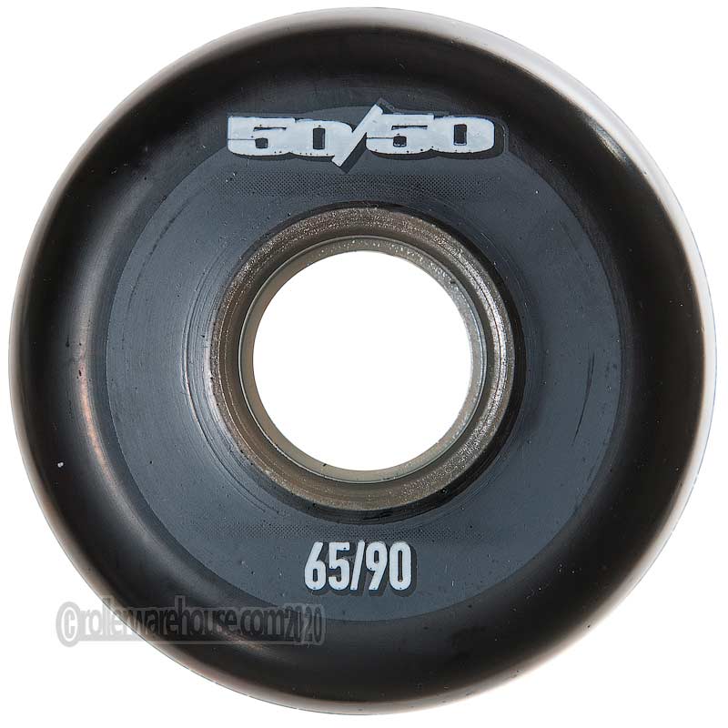50/50 65mm 90a Black (4-Pack)