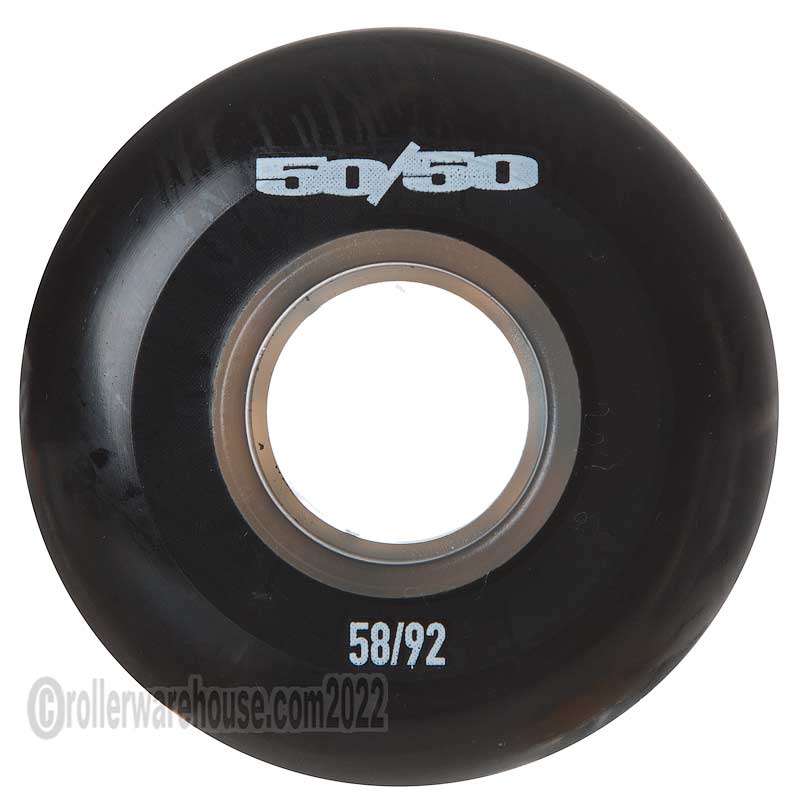 50/50 58mm 92a Black (4-Pack)