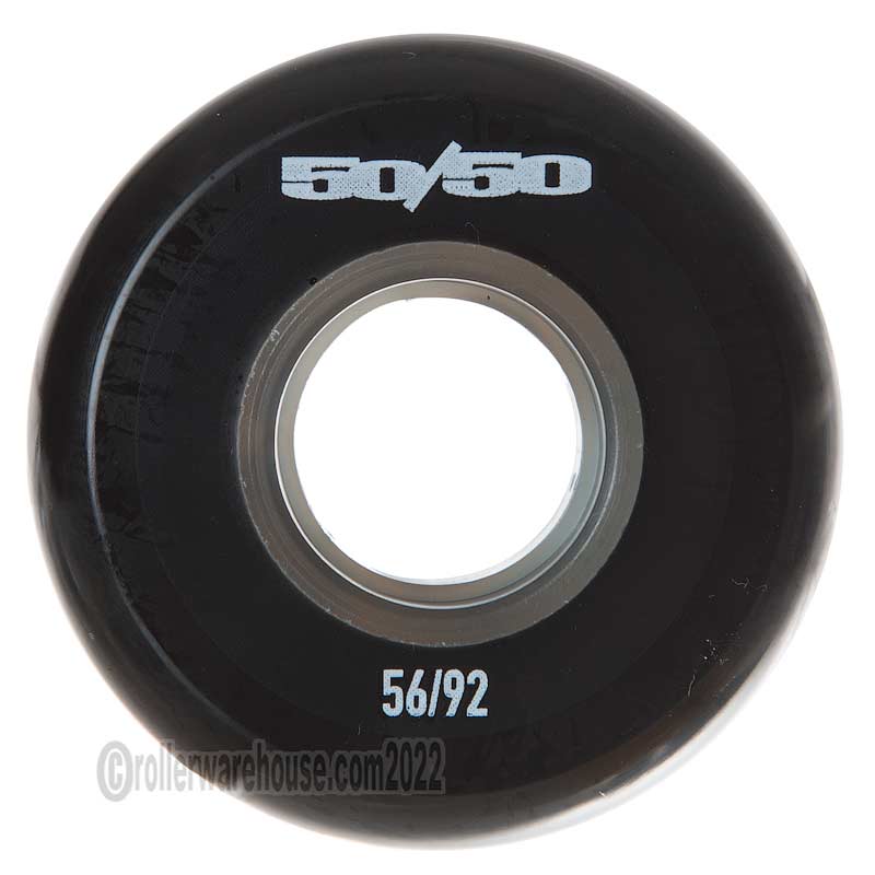 50/50 56mm 92a Black (4-Pack)