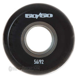 50/50 56mm 92a Black (4-Pack)