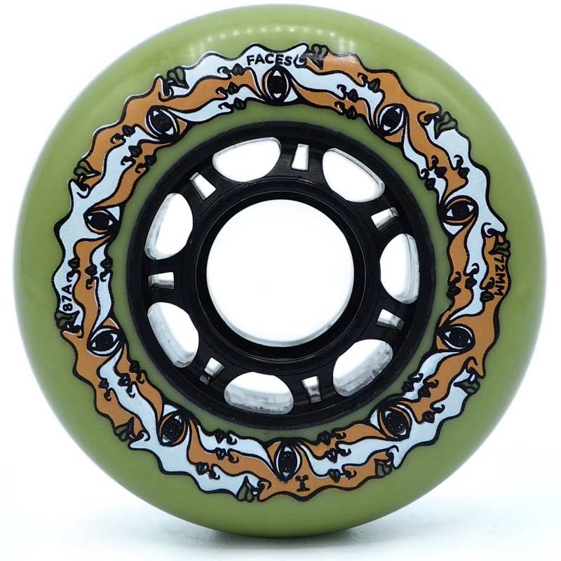 Mushroom Blading Faces 72mm 87a (4-Pack)