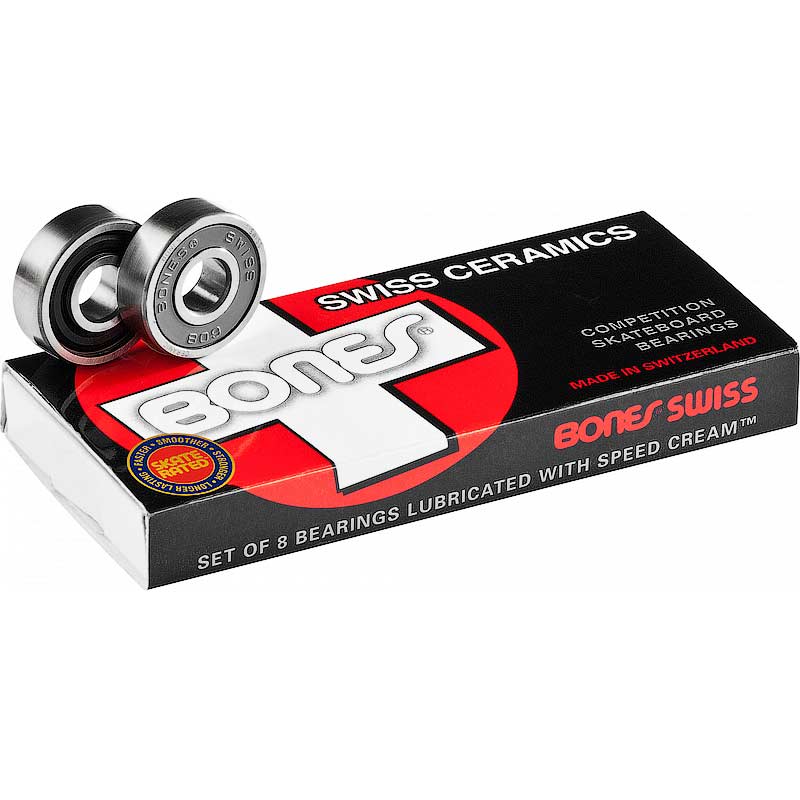 Bones Swiss Ceramic Bearings (8-Pack)