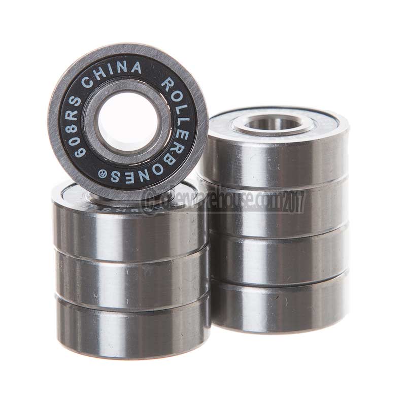 RollerBones Precision Skate Bearings (8-Pack)