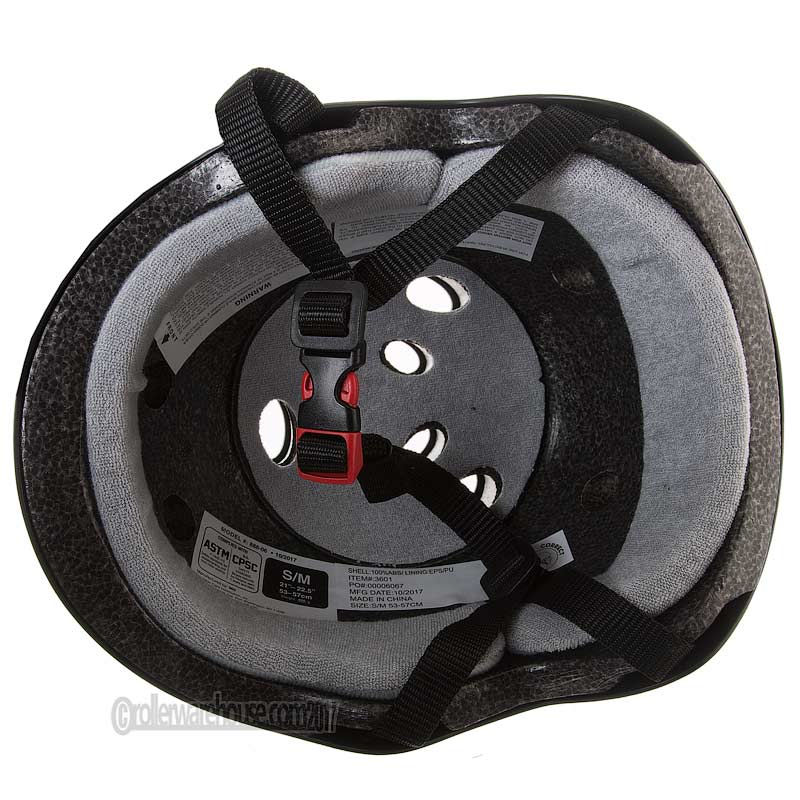 Triple 8 Certified Sweatsaver Helmet Black