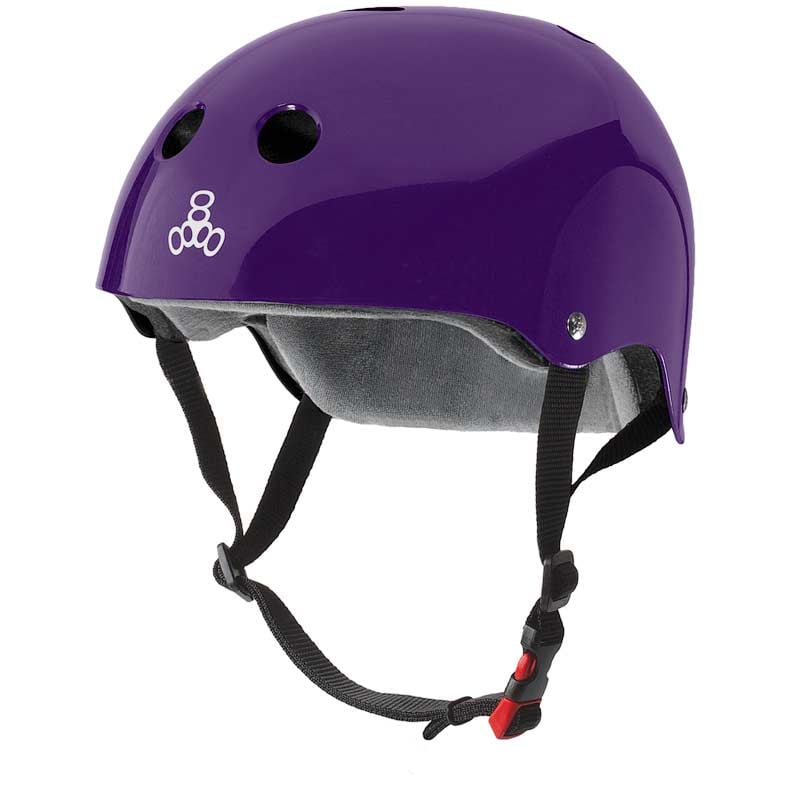 Triple 8 Certified Sweatsaver Helmet Purple
