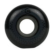 A single black aggressive inline skate wheel with a central hole, featuring a geometric pattern and the text '58MM 88A' on a white background.