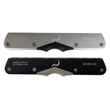 Ground Control HD2 Aluminum Frames in 60mm & 72mm sizes are an reinforced version of the original. The HD2 frame walls are thicker and stiffer - increasing overall strength and allowing for full energy transfer, equaling more speed at the park and in the street. Countersunk axle holes help protect steel axle bolts from wear. Interchangeable plastic & aluminum h-blocks offer options for all kinds of obstacles. H-blocks are compatible with 60mm HD2, 72mm HD2, and FLT4 frames. Aggressive Inline Skate Frames.