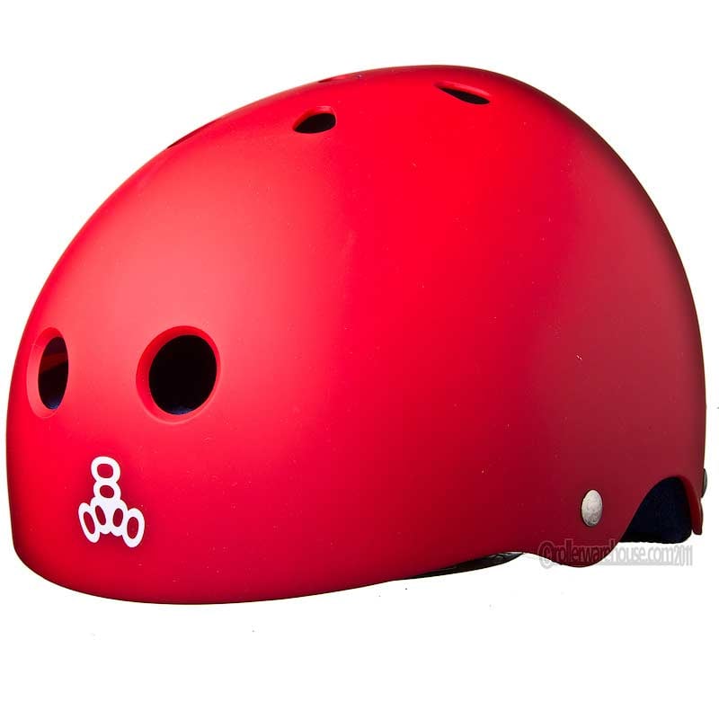 Triple 8 Red/Navy Sweatsaver Helmet