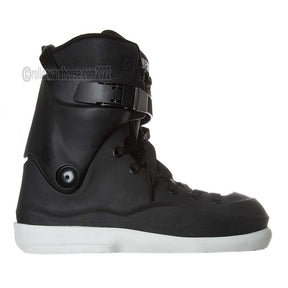 Mesmer Jon Bolino Pro V2 Boots
Updated John Bolino Pro skate with new liners, reworked boot, new buckle and more...

New re-worked dual fit liners are even more comfortable and provide a much better fit in the toe box compared to V1 Slayer Liner.

EVA dampening pad between shell and soulplate. Dampens sound and also provides nice shock absorption.
Aggressive inline skating,Aggressive rollerblading