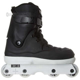 Updated John Bolino Pro skate with new liners, reworked boot, new buckle and more...
 Kizer Fluid V frames with 60mm wheels in a flat 90a/95a/95a/90a hardness configuration. Having the middle wheels harder provides less wheels bite on grinds while still maintaining great grip on all surfaces.
New re-worked dual fit liners are even more comfortable and provide a much better fit in the toe box compared to V1 Slayer Liner.
EVA dampening pad between shell and soulplate. Rollerblade, aggressive inline skate.
