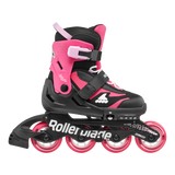 Rollerblade Microblade Junior Black/Pink Skates 2025