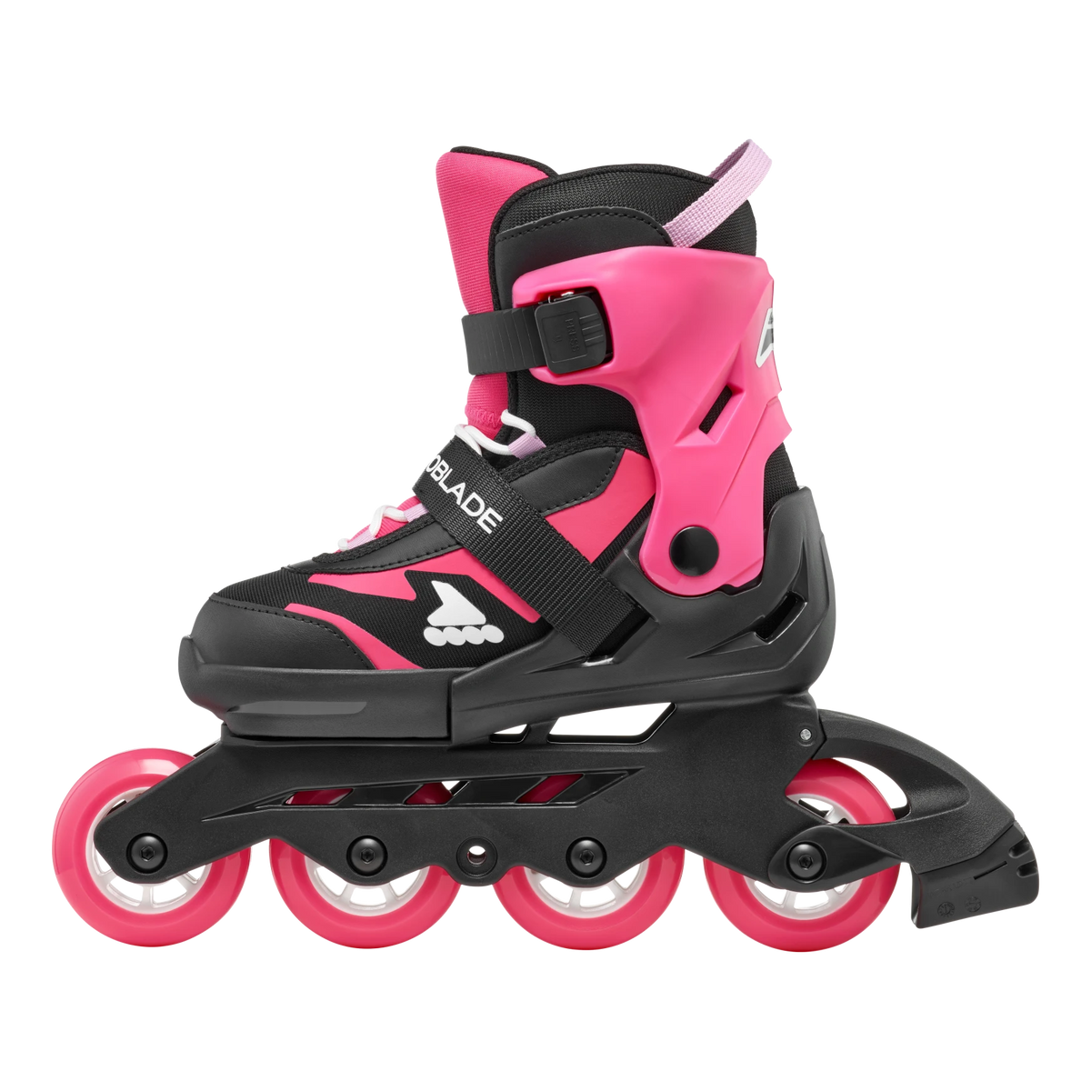 Rollerblade Microblade Junior Black/Pink Skates 2025