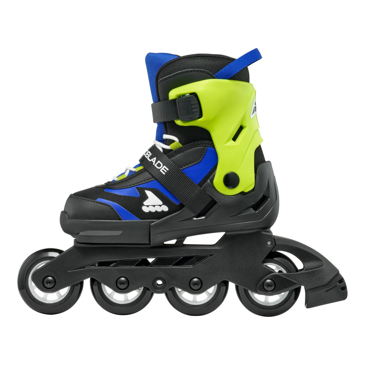 Rollerblade Microblade Skates Junior BK/GRN/BLU 2026