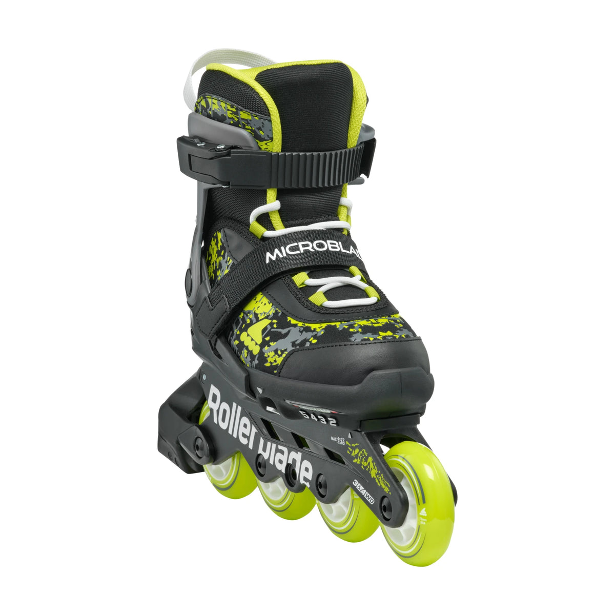 Rollerblade Microblade SL Skates Junior Bk/Gy/Ye 2026