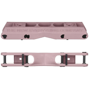 The TNEC frame is designed to be PLAYFUL. The 58mm flat setup will keep things nimble on the ground, while the V shaped groove makes for worry free fun on rails and ledges, even the "TNEC" font bolts are adding to the vibe.
Includes: Frames and Axles
Frame Features
    V shaped groove keeps you locked on rails and protect from wheelbite
    Custom "TNEC" 8mm axels 
    Low ride height
    Thick frames walls 
    Fast sliding, low-friction glass filled nylon material
    60mm max wheel size (58mm recommended